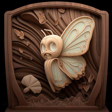 3D model Bye Bye Butter Bye Bye Butterfree (STL)